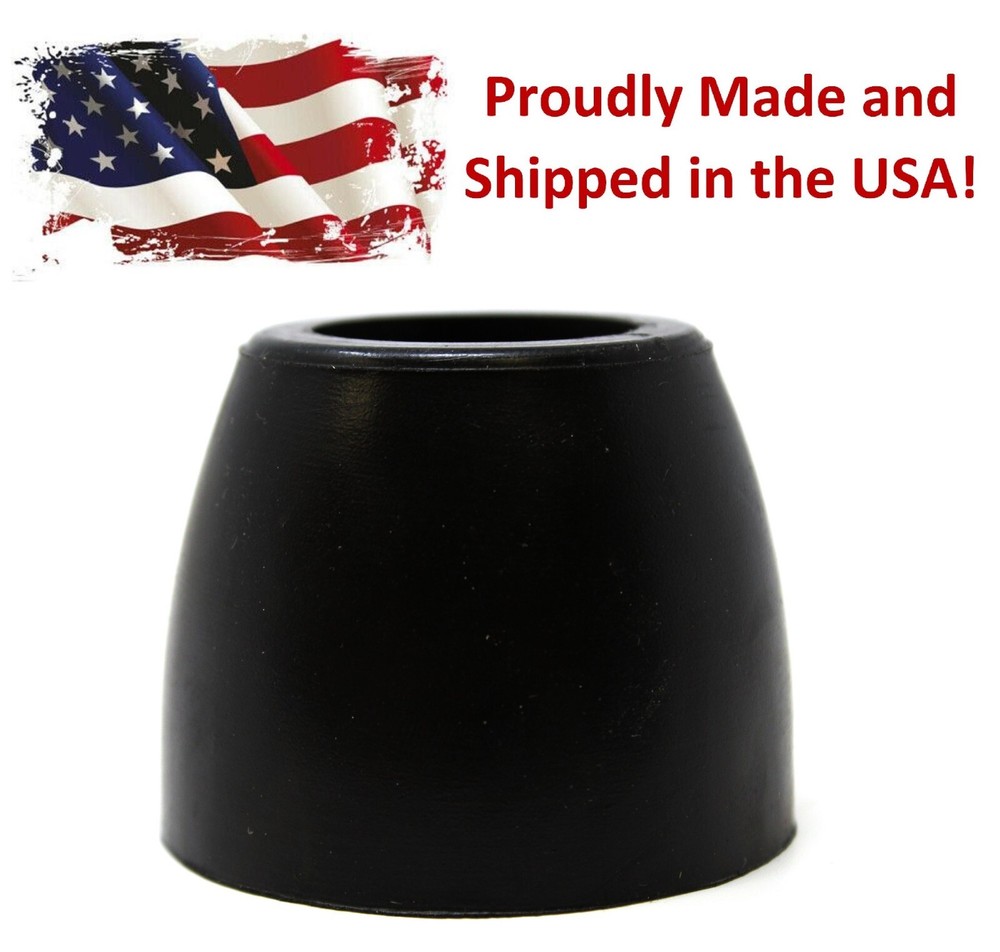 Cargo Trailer Truck Replacement Ramp Door Rubber Bumpers Stop Cone 2" Tall