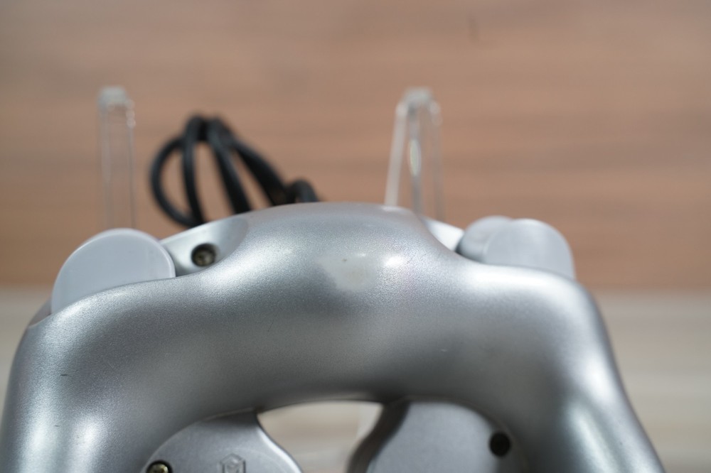 Official OEM Genuine Nintendo GameCube Controller Silver DOL-003 T2 stick