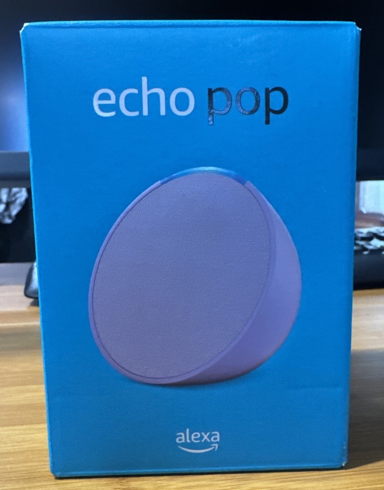 Amazon Echo Pop Smart Speaker - Lavender Bloom