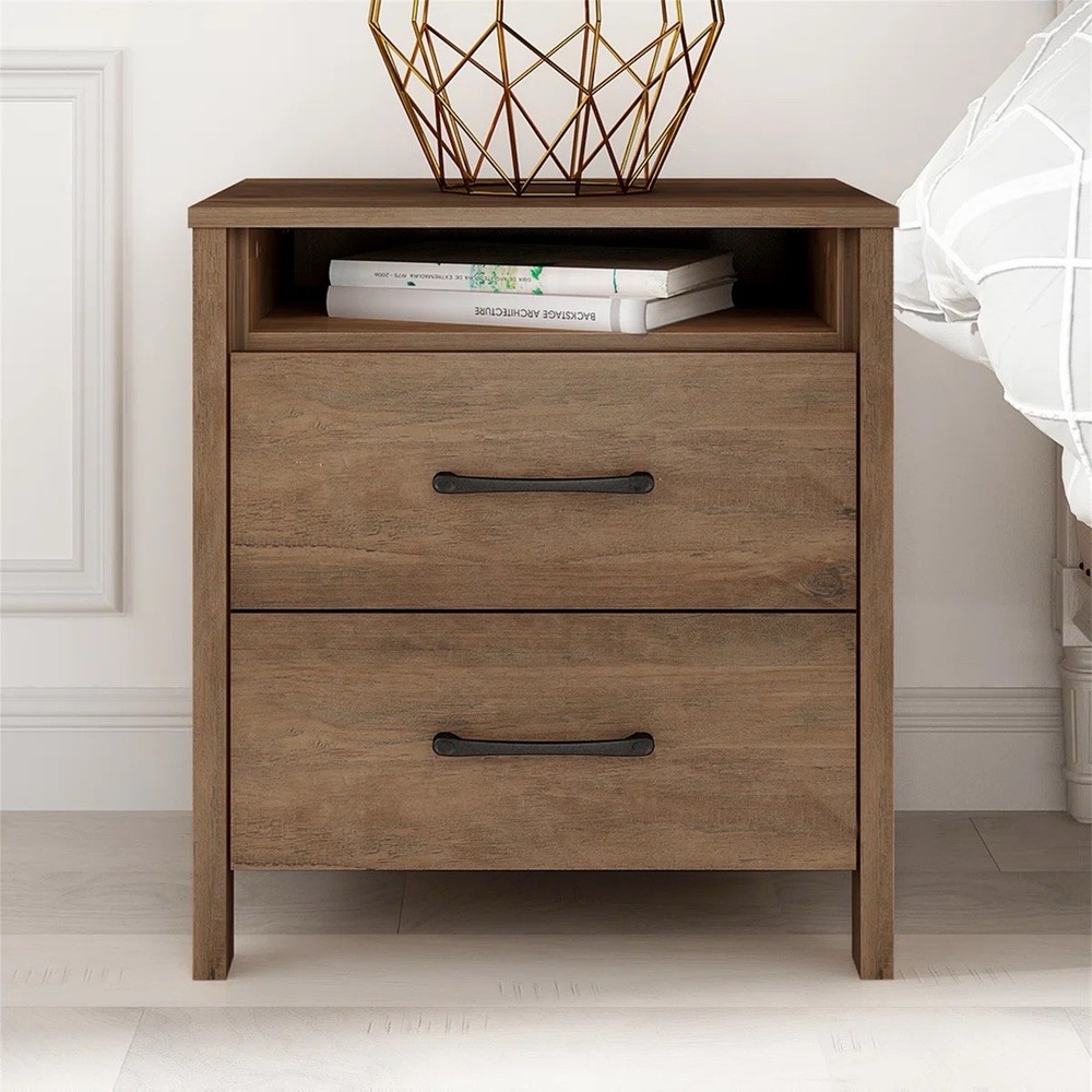 Allysyn 22.7" 2 Drawer Nightstand