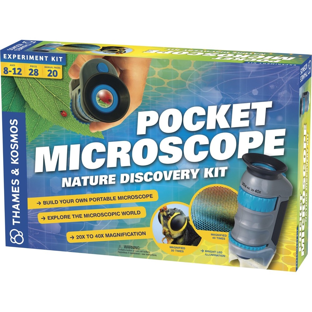 Pocket Microscope: Nature Discovery Kit