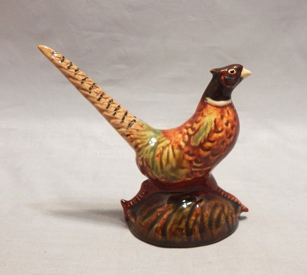 Rosemeade Pottery Large Striding Pheasant Single Shaker
