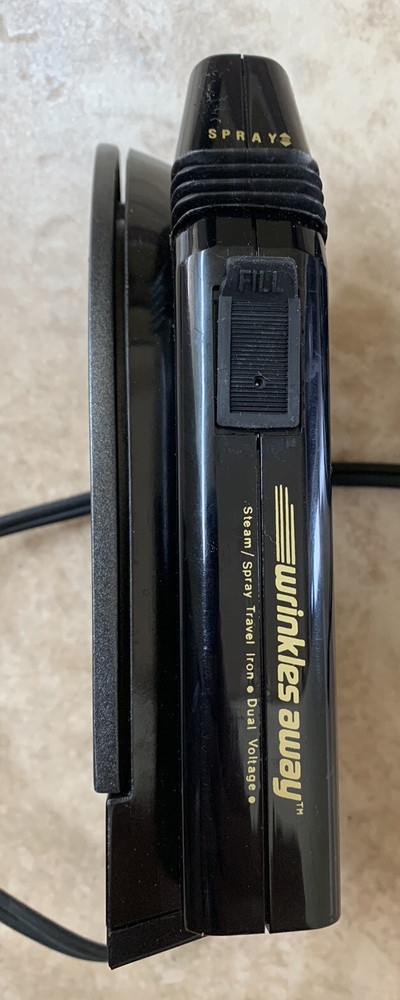 Franzus Folding Travel Iron w/ Bag