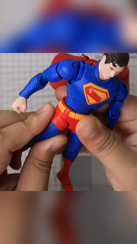 Blokees Authentic Champion Class DC Heros Superman Assembly Model Kit