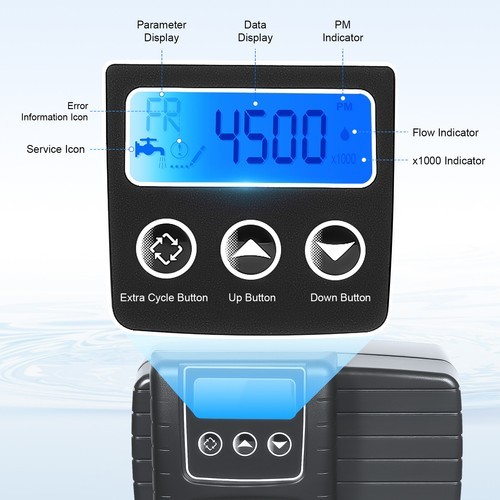 Digital Control Valve Water Softener Control Valve Filter Control Head 5600 SXT