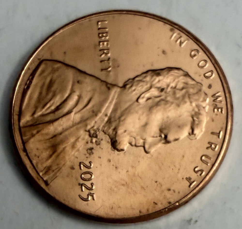 2025 Lincoln Shield Penny With Errors (#425)