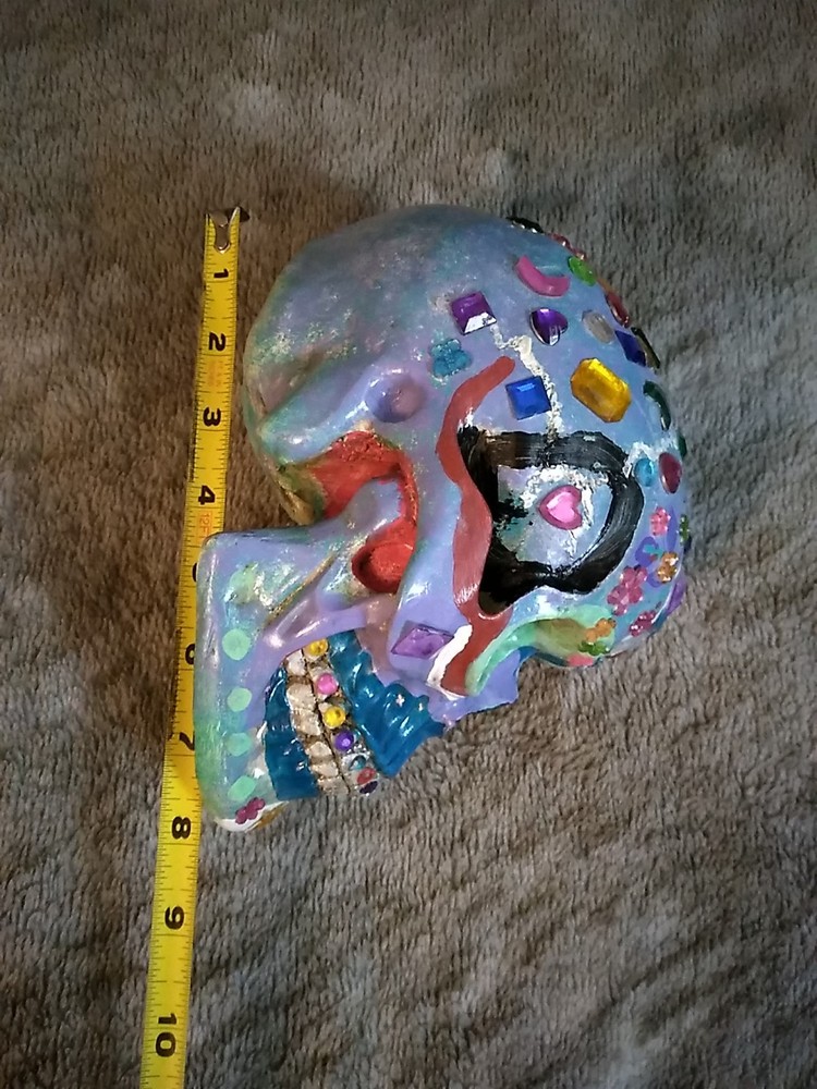 Decrotive Skull - Colorful