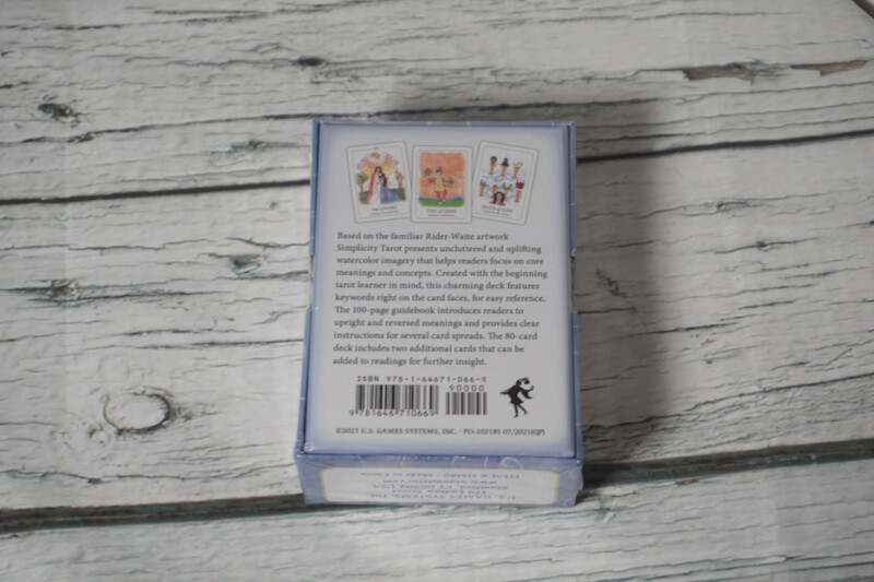 Simplicity Tarot Card Deck by Emilie Muniz