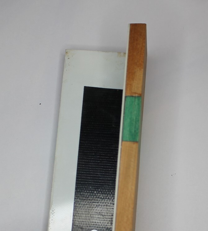 Sectioned Scales - Cherry / Stabilized Tamarind - Knife Making Handle Material