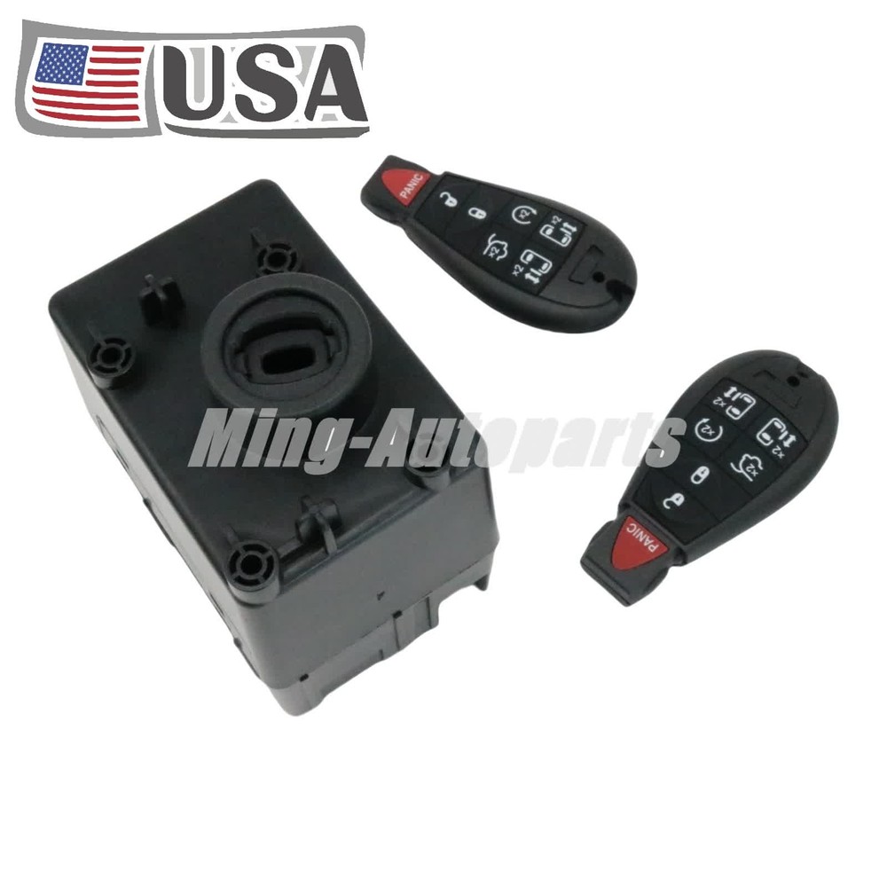 For 09-12 Dodge Ram 1500 Wireless Ignition WIN Module Node -Programmed w/Keys US