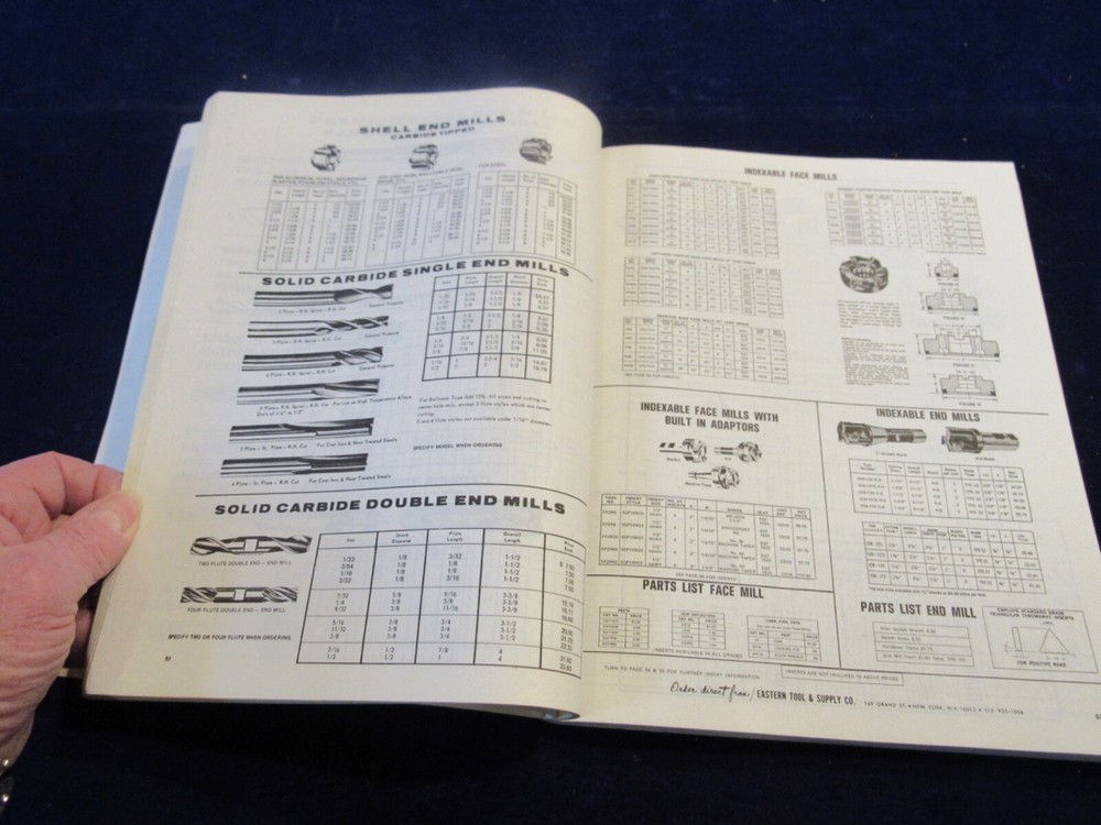 1971 Eastern Tool & Supply Catalog 236pg Steel Hardware Tools C137a