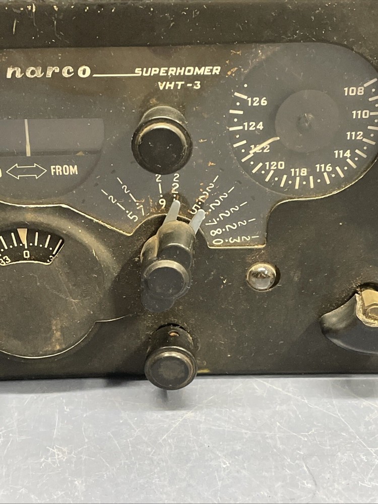NARCO, VHT-3 Superhomer, Nav-Com Transceiver PARTS ONLY