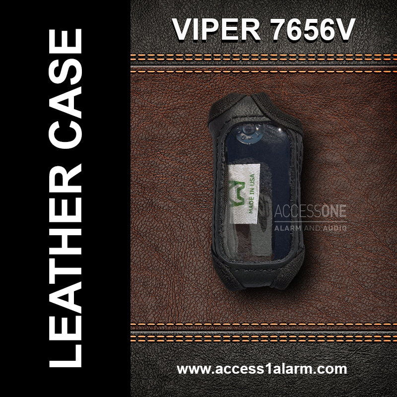 Viper 7656V 1-Way Remote Control Replacement Transmitter With Leather Case NEW