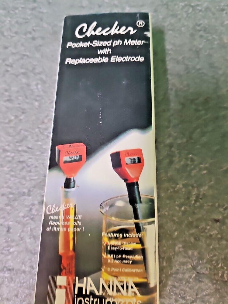 Checker pH Tester (HI1270) - Hanna Instruments | Checker1