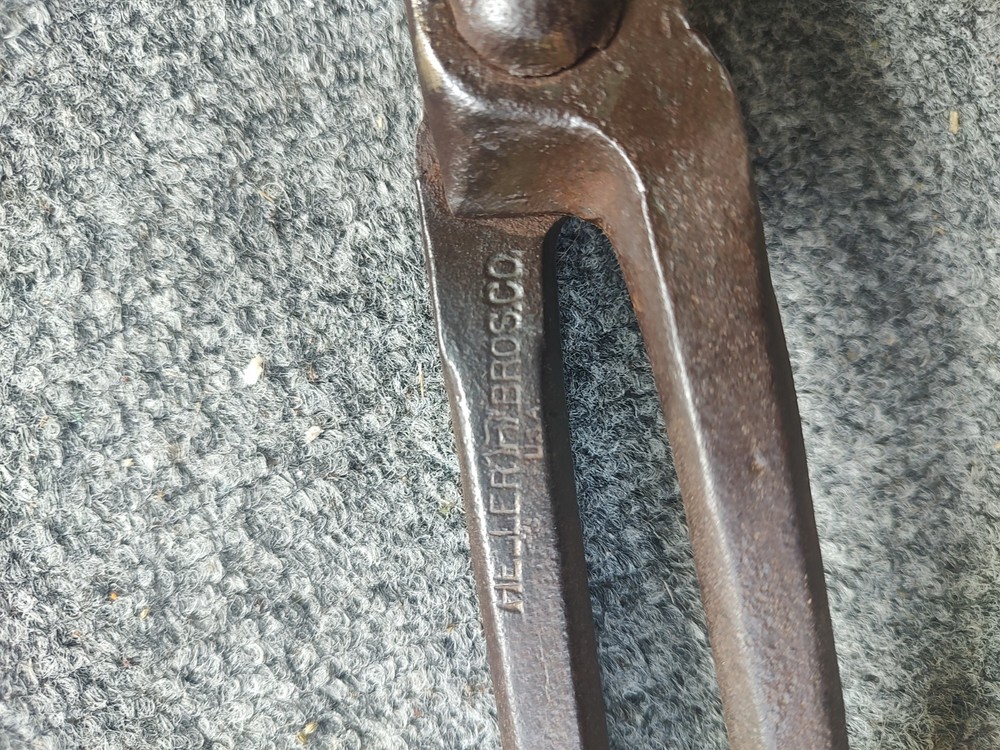 Heller Brothers 14" nippers vintage