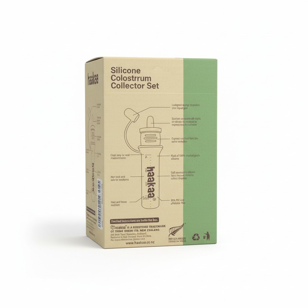 Silicone Cholostrum Collector Set