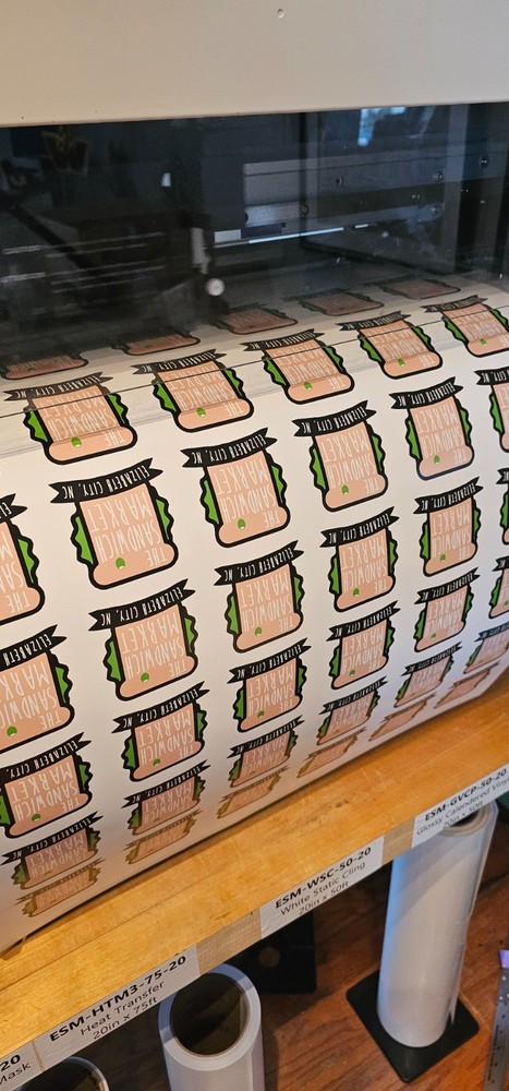 50 Custom Logo Stickers