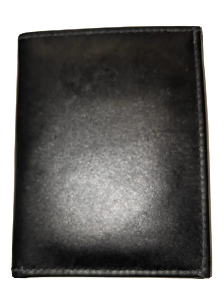Leather ID Holder & Badge Holder, Black