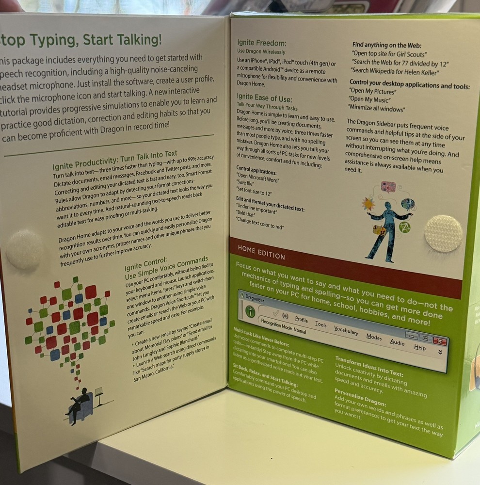 Dragon Naturally Speaking NewHome Edition Speech Recognition Version 12