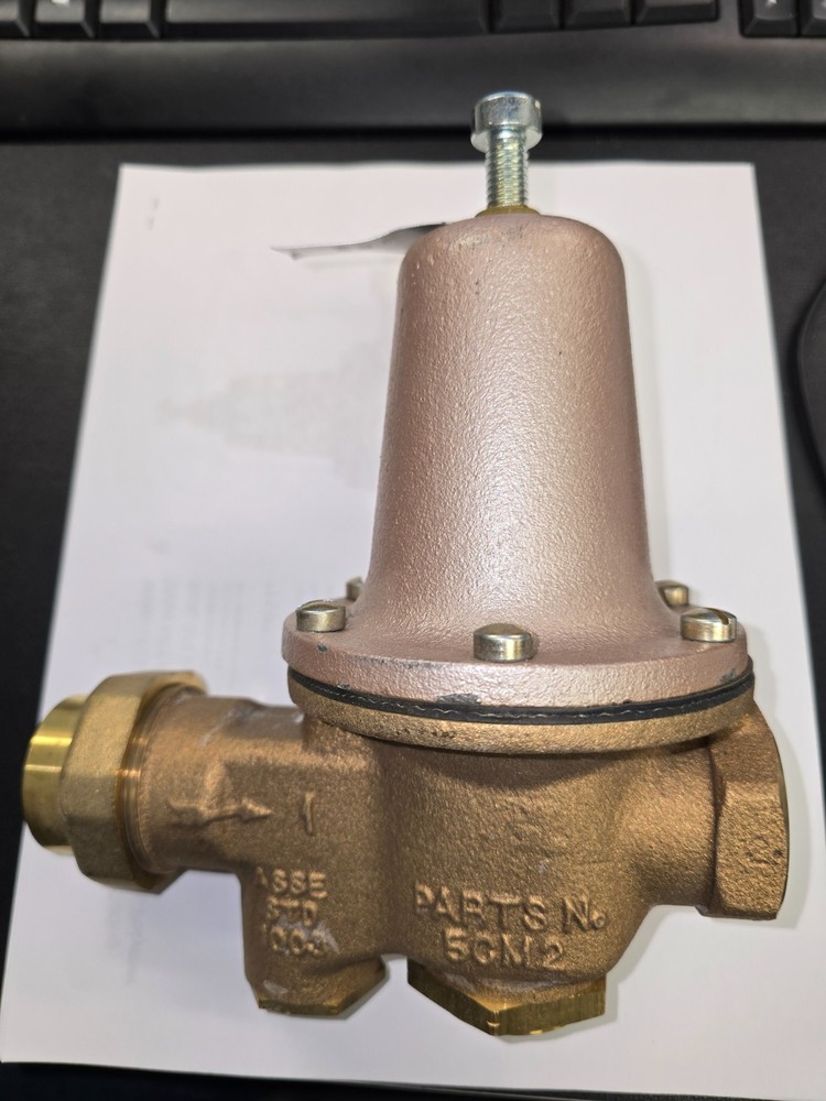 Watts 1-in Brass Water Pressure Reducing Valve (LF25AUB-Z3) NEW in Box