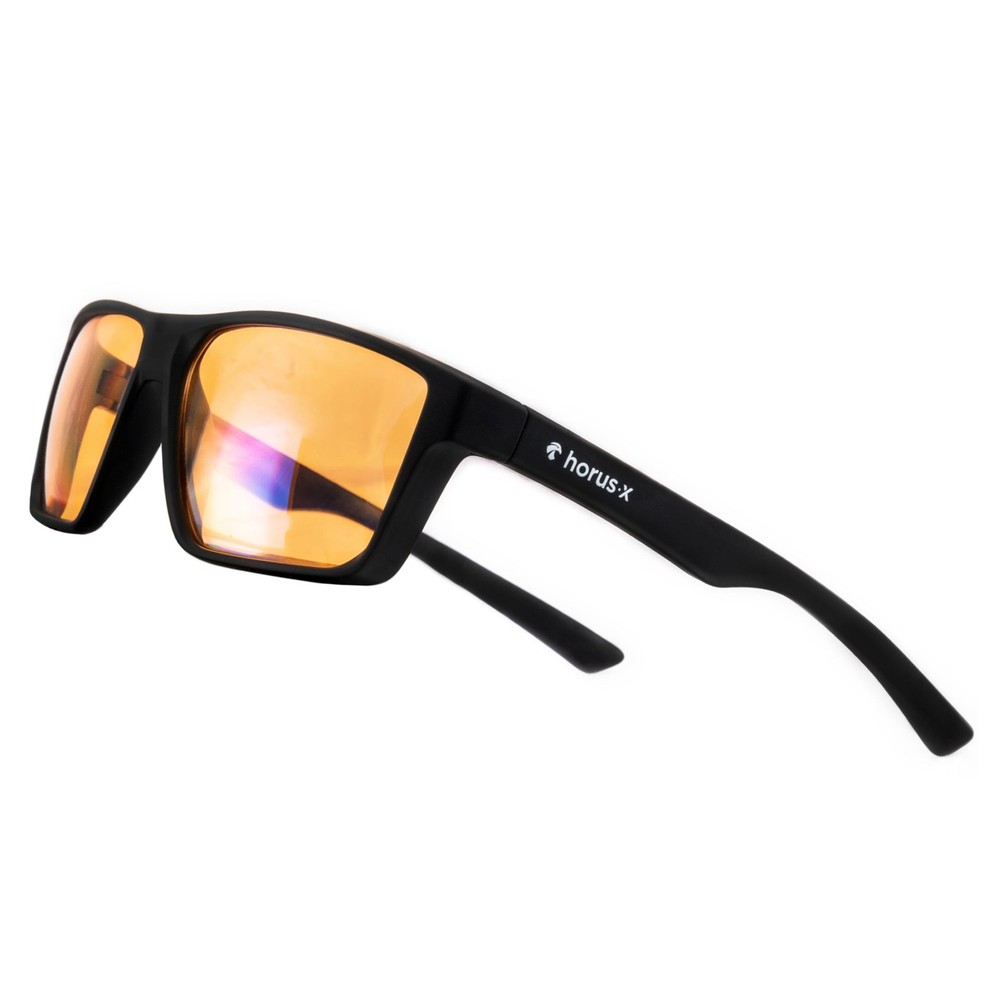Blue Light Glasses Amber Lens 100% Blue Light Blocking - Reduce Eye Strain