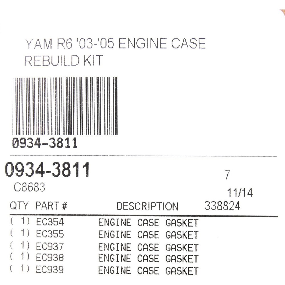 Cometic Lower End Gasket Kit - C8683