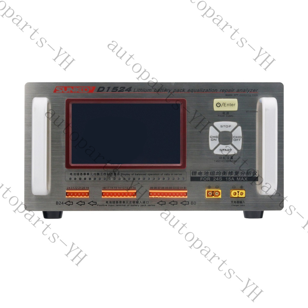 For SUNKKO D1524 LiBattery Equalizer Analyzer 5" Touch Support Bluetooth Control