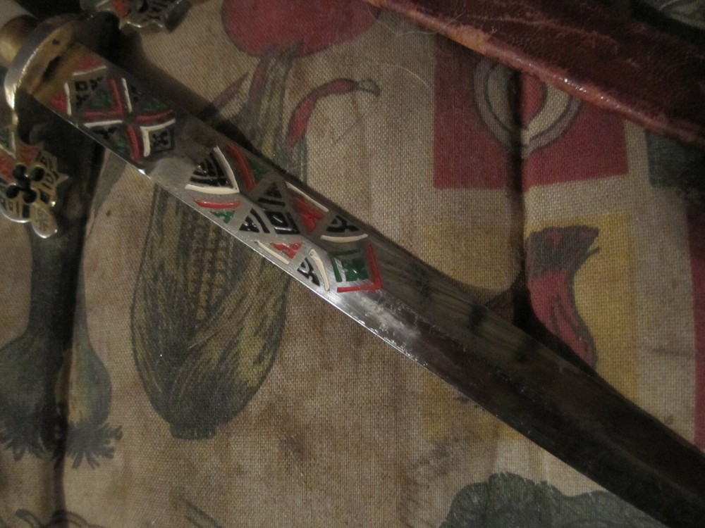 TOLEDO SPANISH MAIN TEMPLAR DAGGER LETTER OPENER