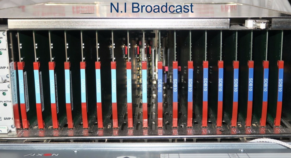 Axon synapse frame with Audio DAs, de embedders