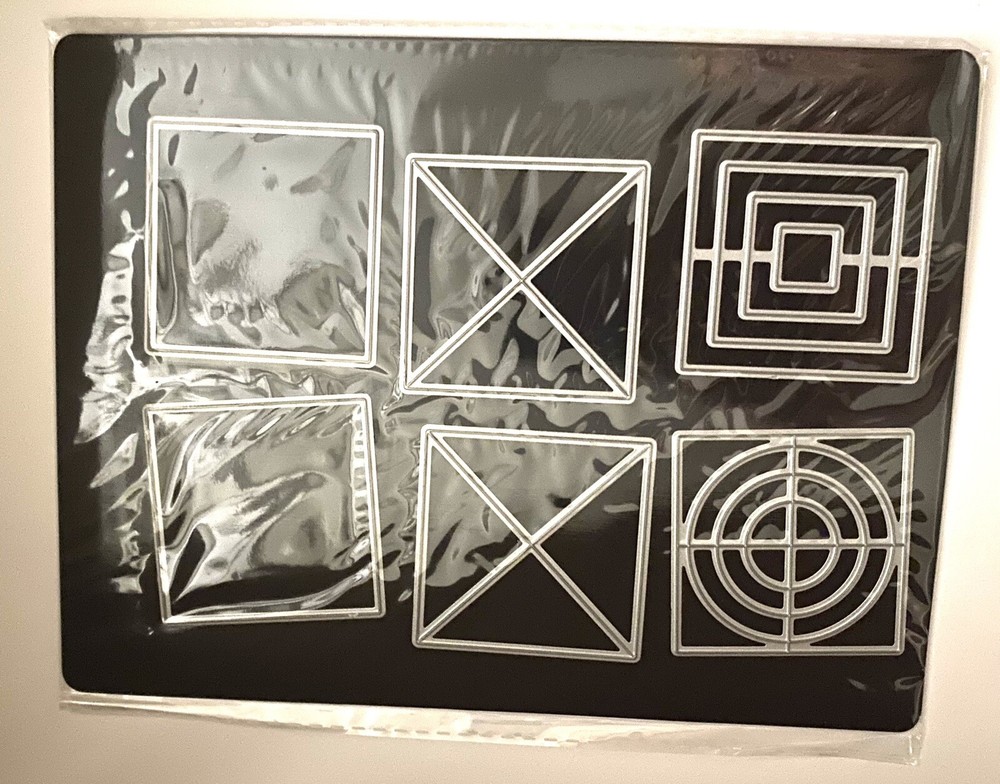 CTMH SQUARE PATTERNS Thin Cuts #Z4619 New Sealed Package 🏷️ Sale$