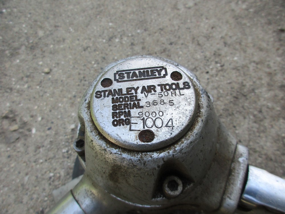 Stanley Air Tools 7" Grinder Buffer Sander Model V-50HL 9000 RPM