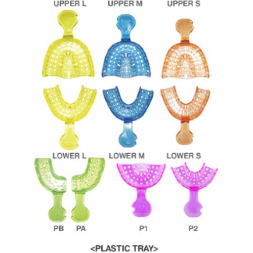 Perforated Disposable Impression Trays - Assorted Pack (12 Trays) _PT12