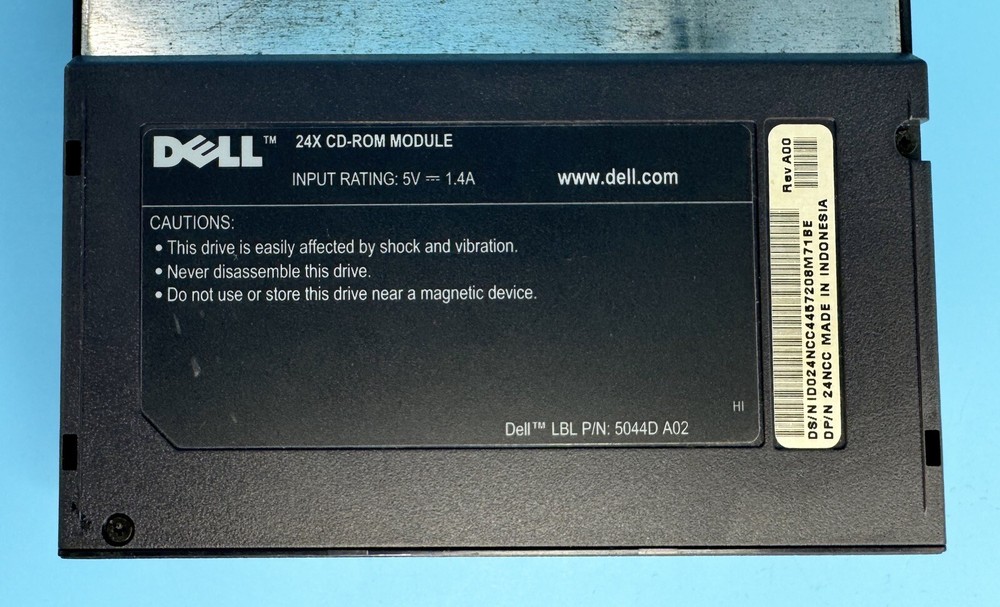 Dell 24X CD-ROM Module 5044D/24NCC & Media Cable 4707D PLEASE READ