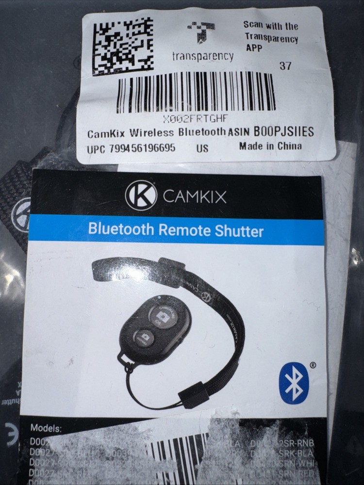 Camkix Camera Shutter Remote Control with Bluetooth Wireless Technology - Create