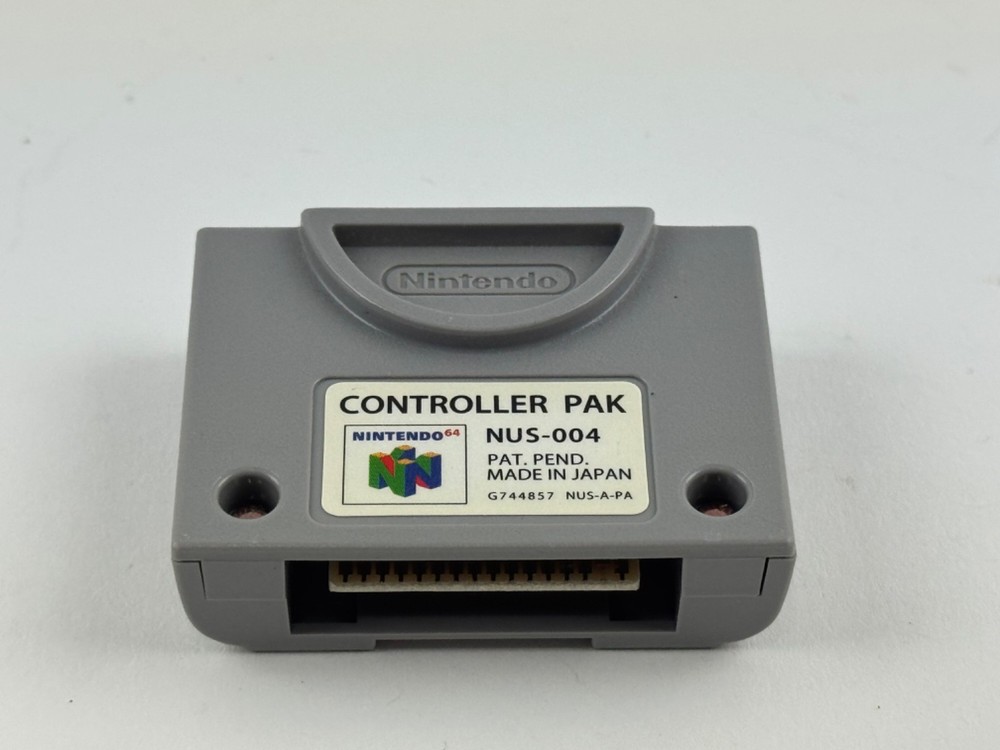 OEM Nintendo 64 Memory Card N64 Controller Pak NUS-004 Clean