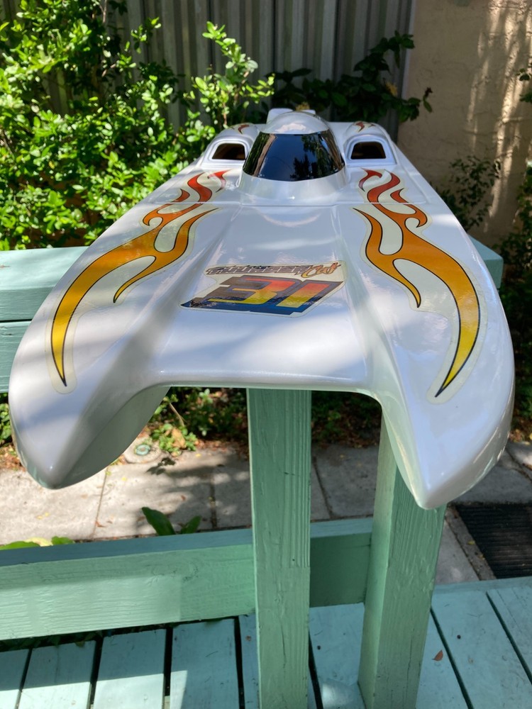 Pro boat Thunder Cat 31 Nitro RC catamaran Boat w/ dynamite .32 engine