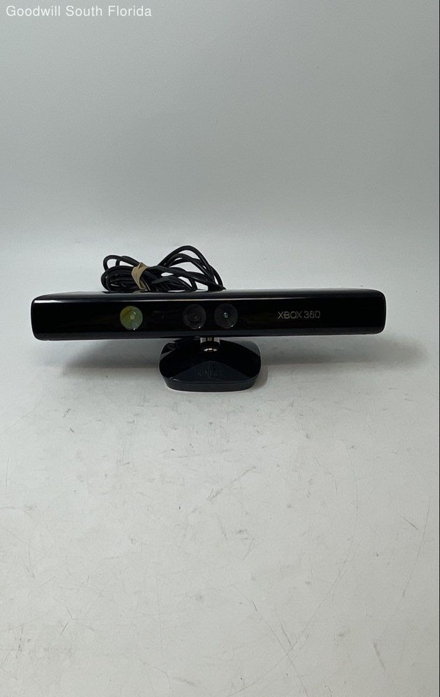 Microsoft Xbox 360 Kinect Model 1414 Black Motion Sensor Camera Not Tested