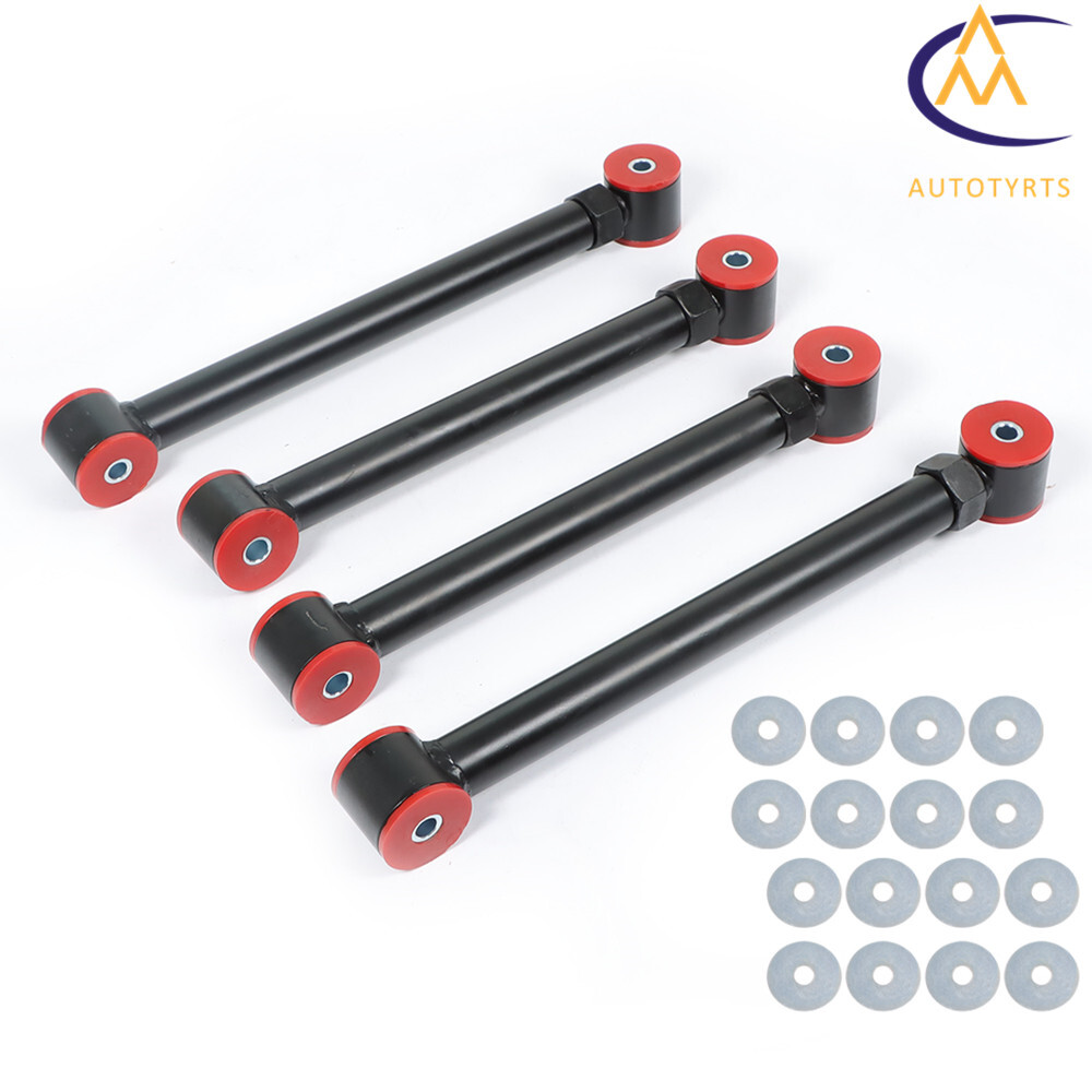 Adjustable 0-6" Lift Front Upper Lower Control Arms For Dodge Ram 1500 2500 3500