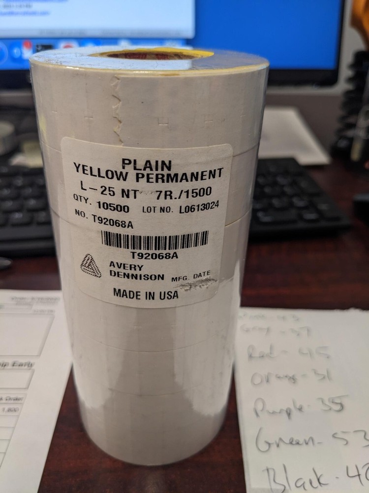 Avery L-25 labels 11 sleeves