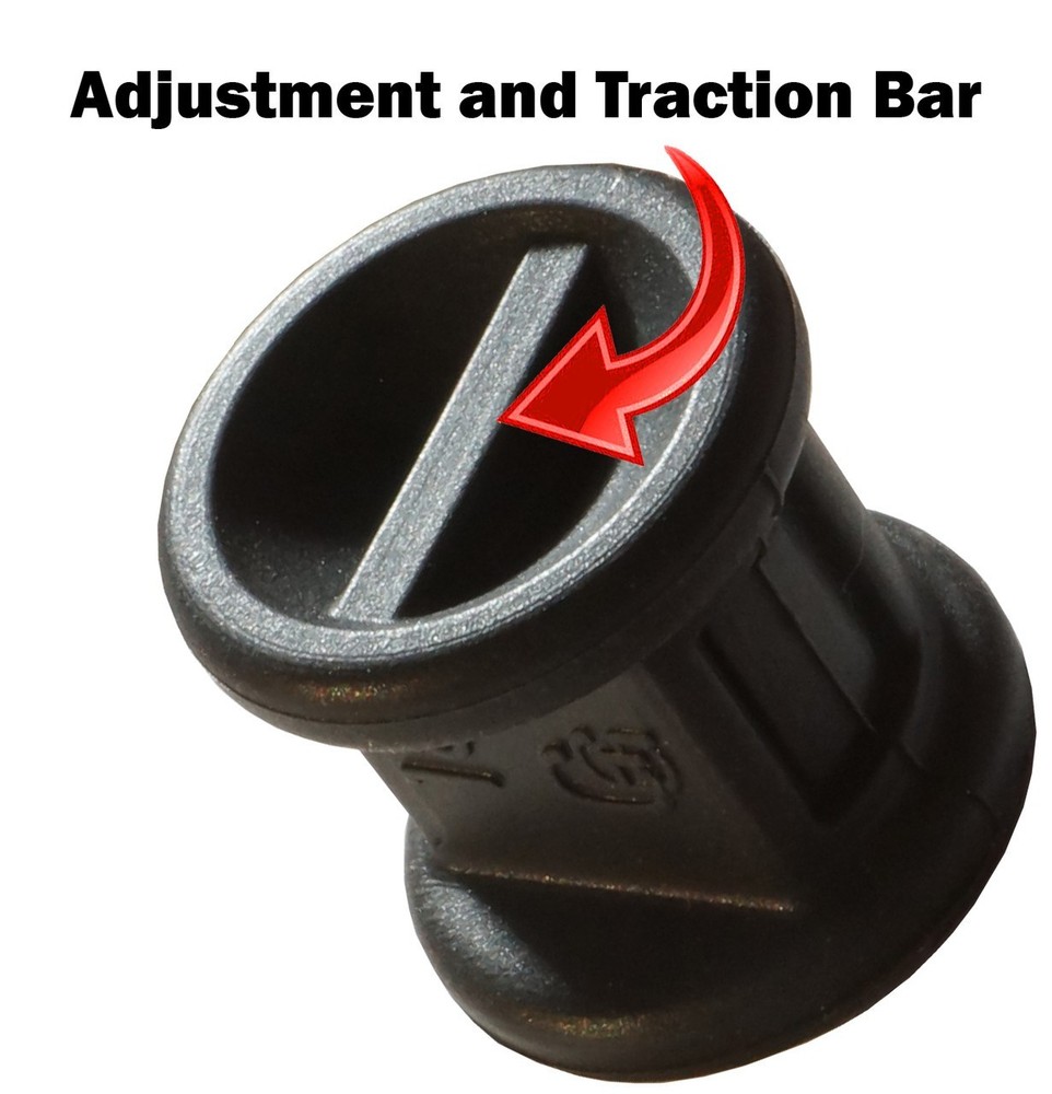 Garrison Grip Adjustable Micro Trigger Stop Fits Kel-Tec PF-9 Red (s22)