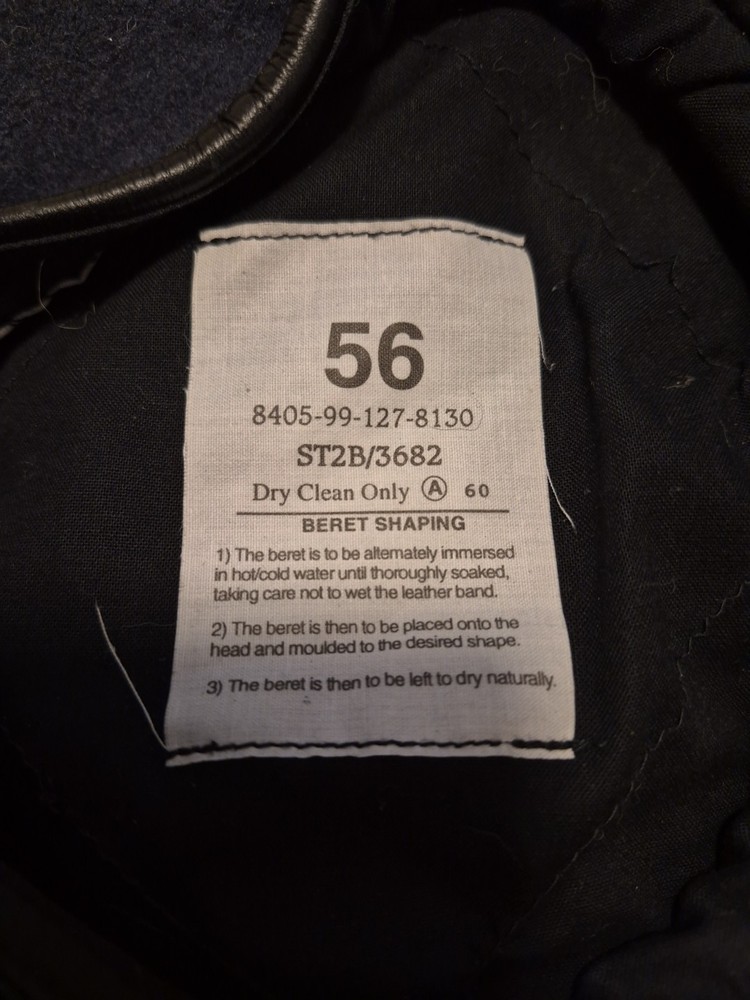 RAF Beret: Size 56