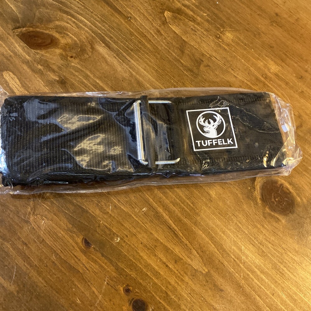 Tuffelk Nylon Belt Medium, Black