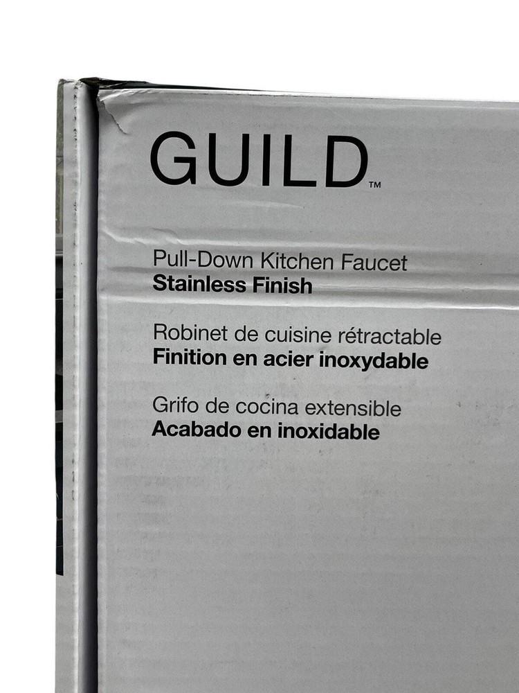 Kohler Guild K-R33912-VS Pull-Down Kitchen Faucet 3-Function Stainless
