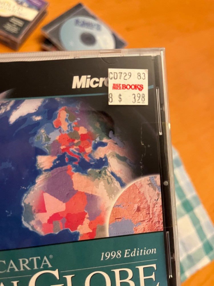 Microsoft Encarta Virtual Globe 1998 Edition, Unopened Used (see description)