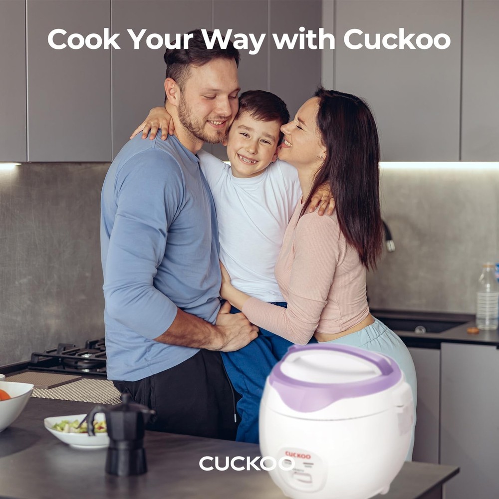 CUCKOO Basic Rice Cooker 6-Cup Uncooked / 12-Cup Cooked, Versatile Rice Maker