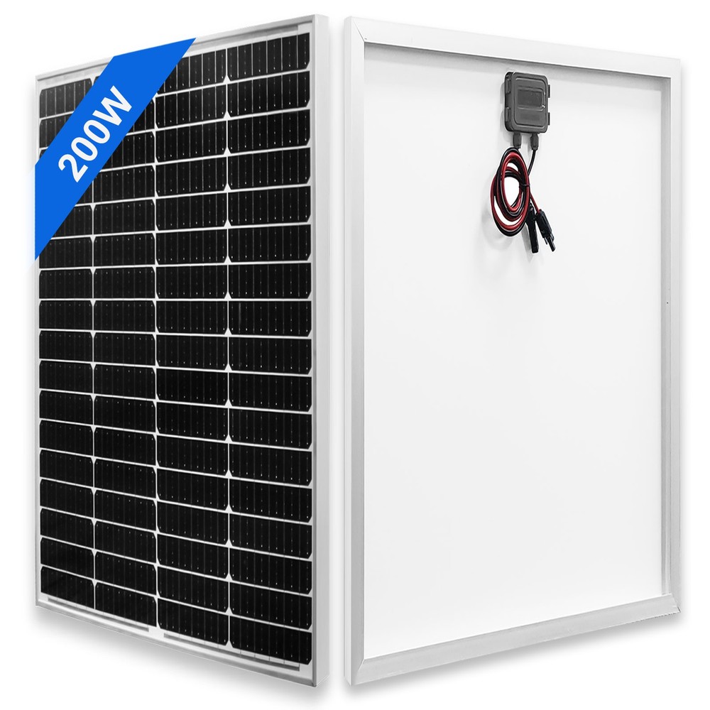 200W 12V Solar Panel High-Efficiency Monocrystalline 12V PV Module 12V System