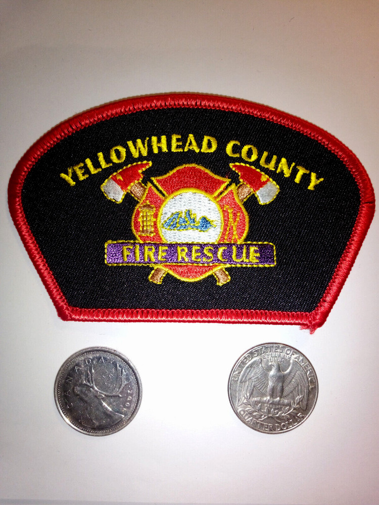Yellowhead County Fire Rescue Patch Badge Crest