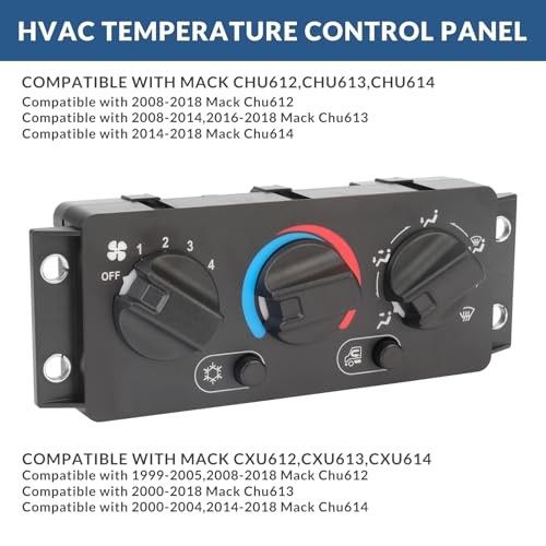 Front Climate Control Module Heater A/C Air Conditioning Panel Unit,