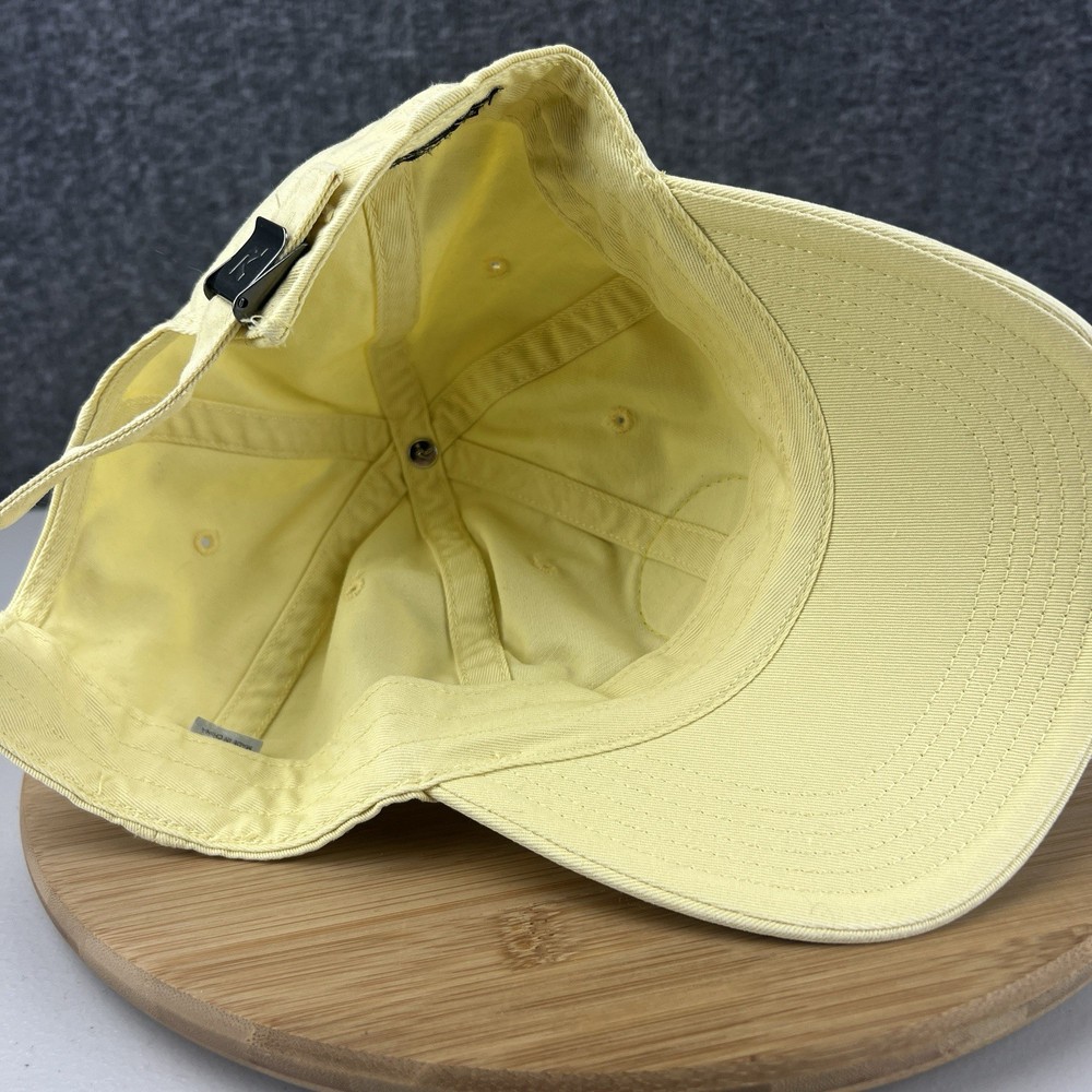 Manito Pro Shops Spokane WA Golf Hat Cap Strapback Fitted Size S-M Yellow Patch