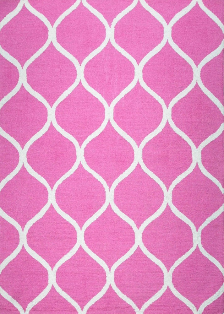 Willow Ella Pink Hand Tufted Wool Rug